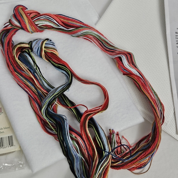 Vintage Dimensions cross stich - Emma's friends stocking app. 16" long - Picture 10 of 13